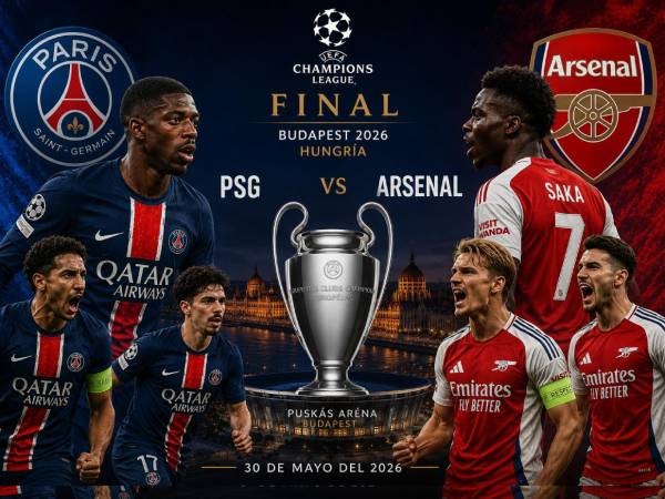 Se viene la final de la Champions League en Budapest.