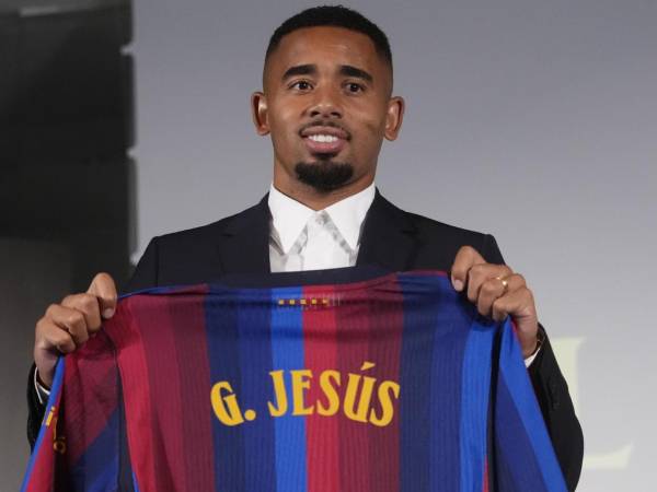 El brasileño Gabriel Jesús ha firmado con el FC Barcelona hasta 2029.