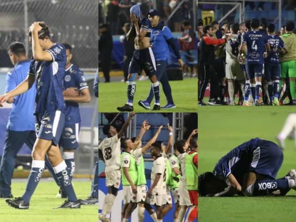 Motagua terminó eliminado por gol de visita tras haber empatado 2-2 en el marcador global ante Alajuelense en cuartos de final de Copa Centroamericana. Te mostramos las postales que dejó el partido.