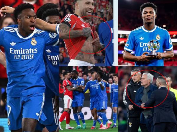 Este martes se jugaron los playoff de la Champions League y aquí te dejamos las postales que dejaron los partidos. El Real Madrid vs Benfica estuvo encendido.