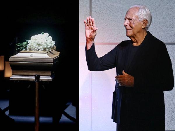 Varios cientos de personas acudieron durante toda la jornada formando largas colas a la capilla ardiente instalada este sábado en Milán para despedir al diseñador Giorgio Armani, llamado desde siempre el rey, una institución de la moda italiana en el mundo y al que se admiraba por su creatividad pero también por su instinto empresarial.