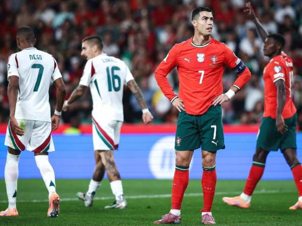 Szoboszlai empañó la noche de récord de Cristiano Ronaldo.