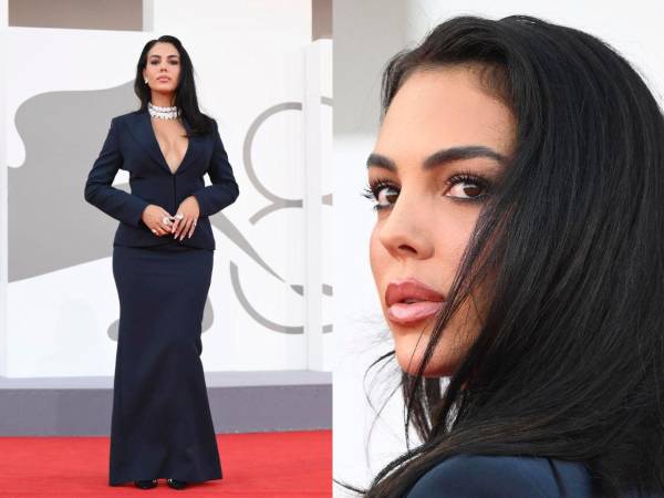De los canales de Venecia al glamour del Palacio del Cine: así ha sido el paso relámpago de Georgina Rodríguez por la Ciudad de los Canales.