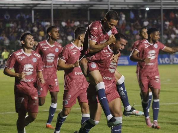 Rodrigo de Olivera marcó su s´petimo gol con el Motagua en este torneo Clausura.