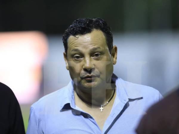 Así salió Campos tras el pitazo final en el Morazán.