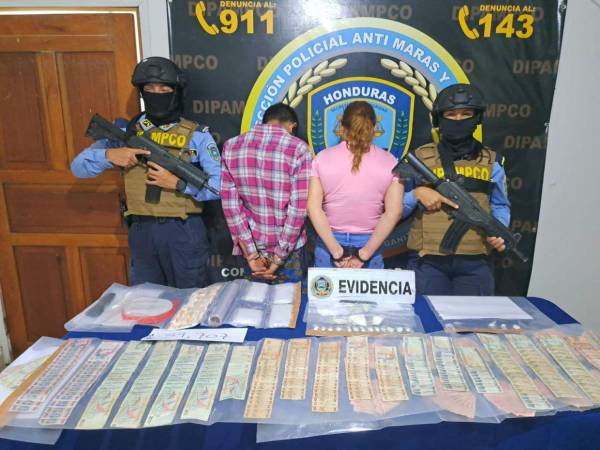 Los detenidos serán procesados por suponerlos responsables del delito de tráfico de drogas en perjuicio de la salud pública del Estado de Honduras.