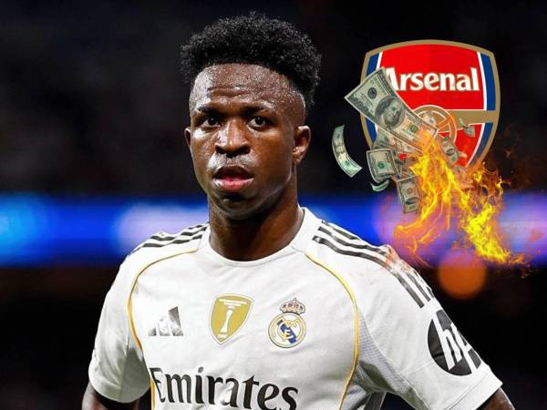 Arsenal se quiere hacer del fichaje de Vinicius Jr. y ya hay una respuesta clara de Real Madrid. Esta es la postura de Florentino Pérez.
