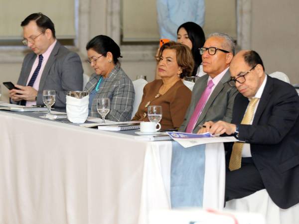 Varios magistrados de la Corte Suprema de Justicia (CSJ) asistieron a la presentación del Diagnóstico para la Construcción de la Política de Igualdad de Género.