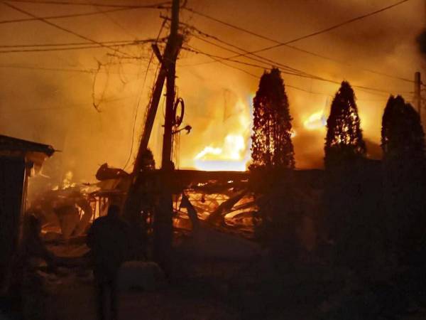 Los objetivos del ataque fueron infraestructuras energéticas, abundó el jefe de Estado ucraniano sobre el bombardeo.