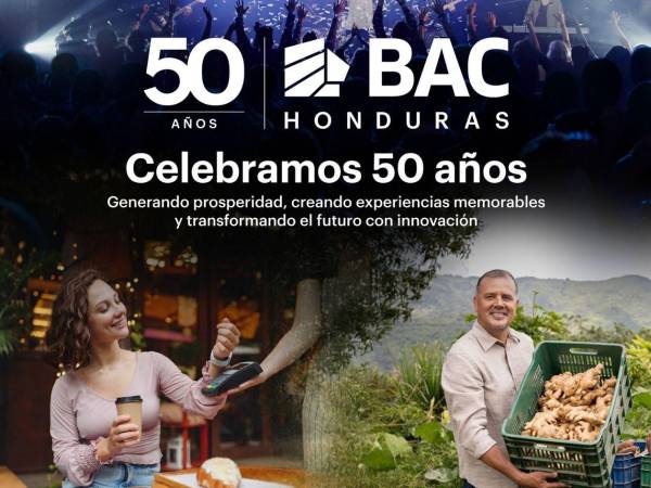 BAC Honduras conmemora 50 años de trayectoria junto a los hondureños, celebrando una historia marcada por la innovación, la cercanía y el compromiso con el desarrollo del país.