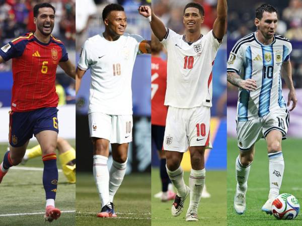 España, Francia, Inglaterra y Argentina disputarán las semifinales de la Copa del Mundo.
