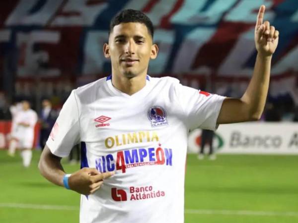 José Mario Pinto debutó con el Olimpia en Liga Nacional en el 2018.