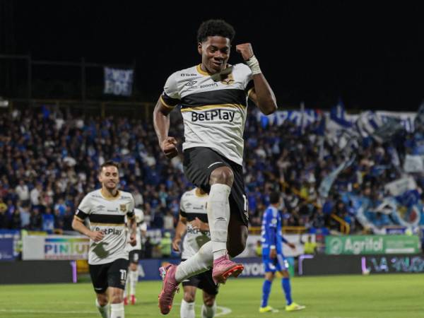 Dereck Moncada llegó a su quinto gol con el Internacional de Bogotá.