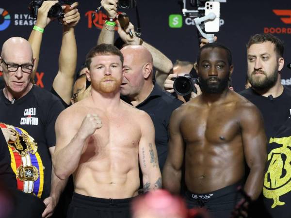 Álvarez tratará de quitarle el invicto a Crawford.