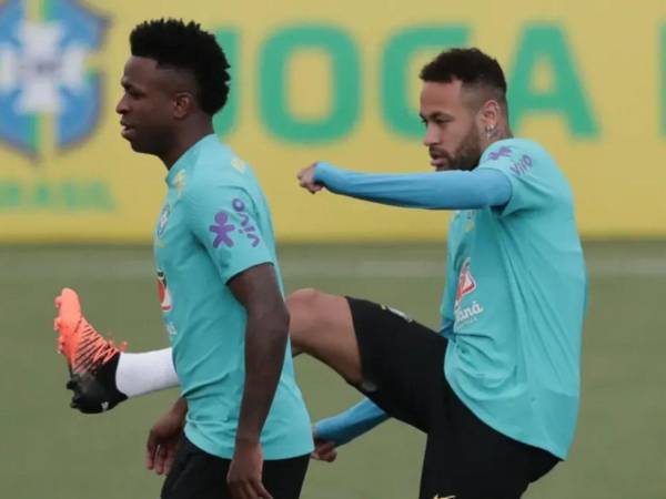 Vinicius y Neymar volverán a compartir en la selección de Brasil.