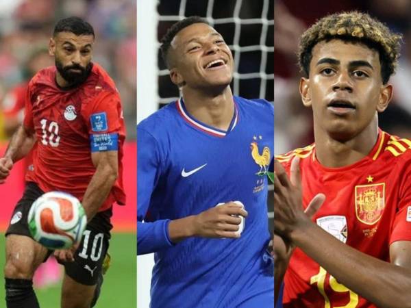 Mohamed Salah, Kylian Mbappé y Lamine Yamal, las grandes estrellas de la jornada mundialista de mañana.