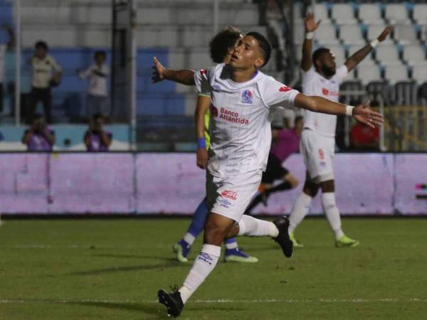 José Mario Pinto dio asistencia y anotó el gol del triunfo con el Olimpia ante el Olancho FC.