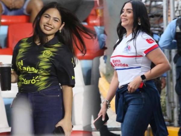 En las gradas del estadio Juan Ramón Brevé de Juticalpa y el estadio Nacional de Tegucigalpa se vieron lindas chicas para juegos por la triangular