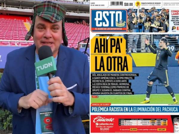 La selección de México no pudo ante Costa Rica en su último partido de la Copa Oro y firmaron un empate 1-1. Así reaccionaron los periodistas mexicanos ante este amargo resultado.