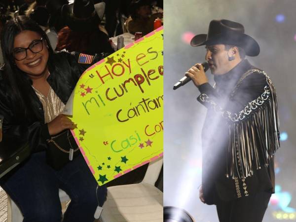 Tegucigalpa vivió una noche estilo mexicana con la primera visita de Julión Álvarez y su Norteño Banda al estadio Héctor “Chochi” Sosa.