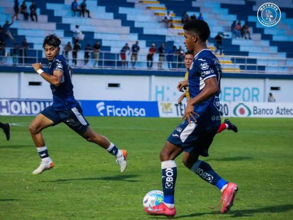 Imágenes del desarrollo del partido entre Motagua y CD Choloma.