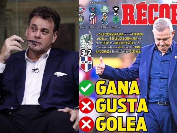 México ganó 3-2 ante República Dominicana pero terminó pidiendo la hora en su debut en la Copa Oro 2025. Así reaccionó la prensa azteca ante este papelón.