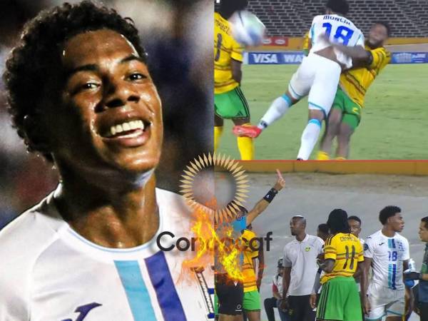 Honduras no se queda de brazos cruzados tras insólita expulsión a Dereck Moncada. Lo que pedirá la FFH a Concacaf en las próximas horas.
