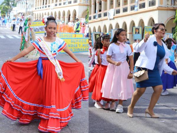 Bailes, trajes típicos, ritmo y alegría se viven en las calles de La Ceiba, que se suma a la celebración de las fiestas patrias 2025. Hoy, los estudiantes de estos centros educativos viven con orgullo este día. Aquí las imágenes de cómo se está llevando a cabo el evento:
