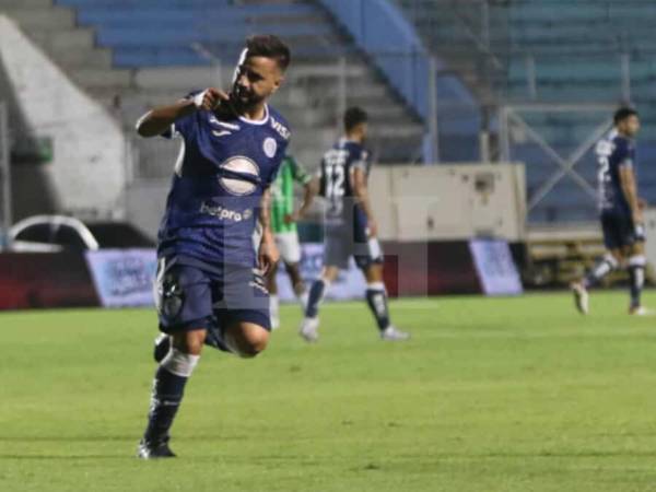 Rodrigo Gómez se encargó de darle el empate a Motagua ante Marathón.