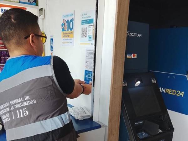 Las inspecciones forman parte de los operativos desplegados durante el feriado para verificar que los comercios cumplan con las disposiciones de protección a los consumidores.