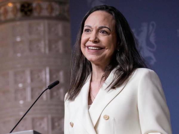 María Corina Machado llega a la Casa Blanca para un almuerzo con Trump