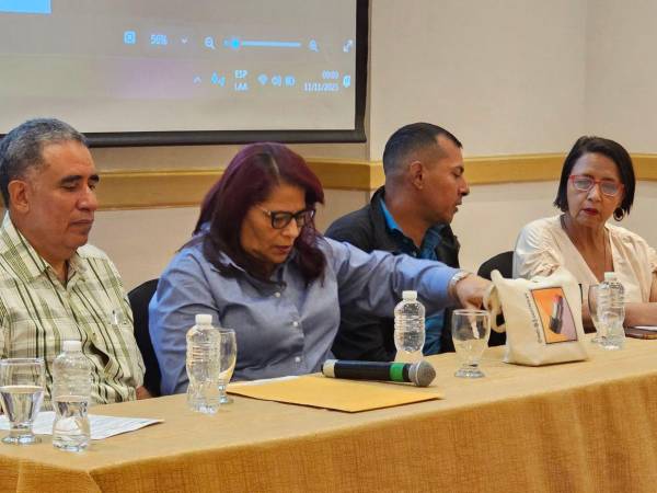 Varias organizaciones de derechos humanos hicieron el acompañamiento a los miembros del Sitrainfop.