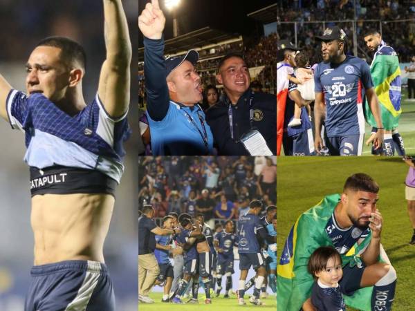 EL HERALDO te muestra las mejores postales que dejó la celebración de Motagua tras coronarse campeón del Clausura 2026 de Liga Nacional.