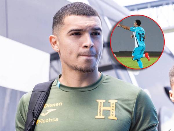 Erick “Yio” Puerto anotó su primer gol con la Selección de Honduras ante Martinica.