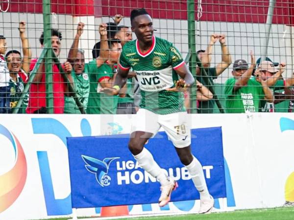 Rubilio Castillo llegó a su quinto gol con la camisa del Marathón.