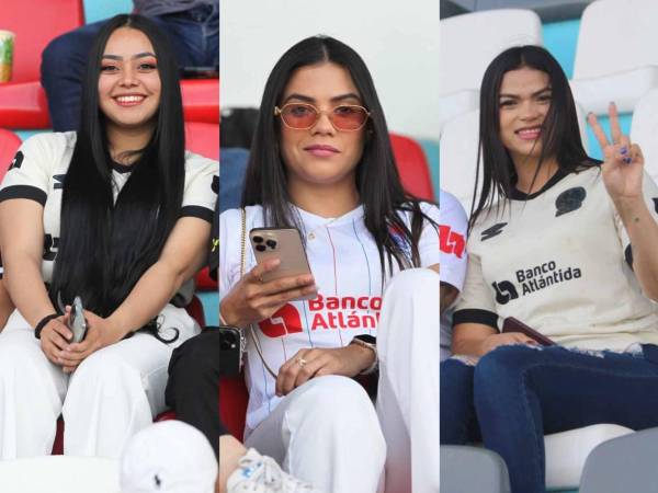 El estadio Nacional Chelato Uclés albergó el clásico de Liga Nacional entre Olimpia y Real España. Las bellas chicas inundaron el recinto y aquí te las mostramos.