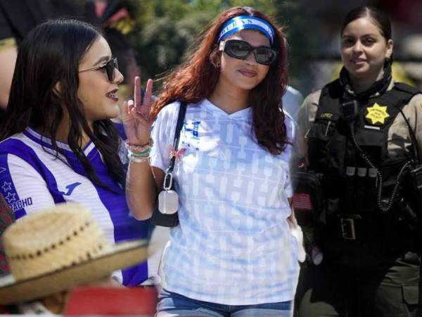 La belleza no podía faltar en el Levi's Stadium de Santa Clara y las hondureñas con mexicanas se robaron las miradas