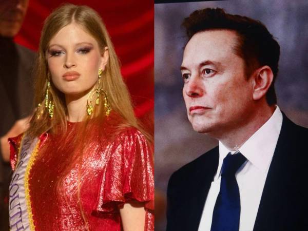 Vivian Wilson, hija trans de Elon Musk, hizo su debut en la New York Fashion Week vistiendo un vestido rojo de la colección Primavera/Verano 2026 de Alexis Bittar.