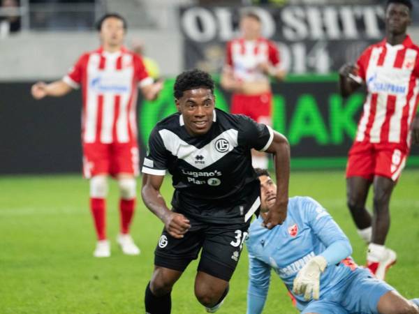 Dereck Moncada vive un gran momento con el Lugano FC de Suiza.