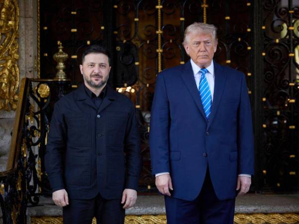 Zelensky y Trump se reunieron en Florida y ofrecieron una conferencia de prensa.