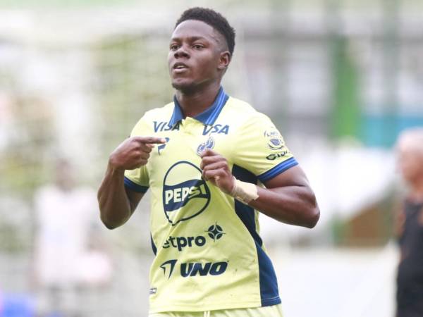 Jeffry Miranda anotó su primer gol con la camisa del Motagua.