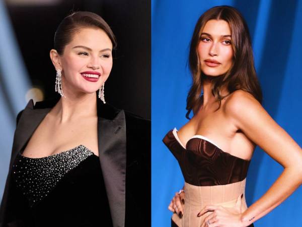 Mientras Bieber asistió acompañada de Kendall Jenner, Gómez llegó con su esposo Benny Blanco.