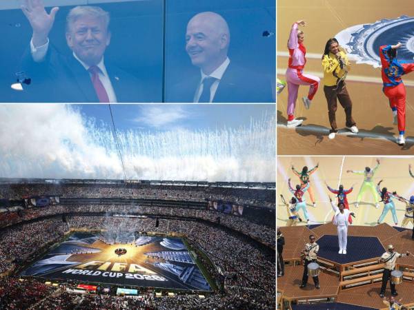 Estas fueron las mejores imágenes durante la ceremonia previo a la final de la Copa del Mundo 2026 entre Argentina y España. Speed, Post Malone, Tom Cruise y muchos más presentes.