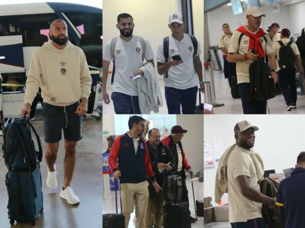 Olimpia dejó suelo catracho y viajó a México para enfrentar al América por la Concacaf Champions Cup. Las mejores postales que dejó la salida del león.