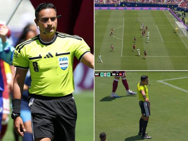 Saíd Martínez debutó en el Mundial 2026 y se convirtió en el primer árbitro hondureño en pitar en Copas del Mundo. El réferi nacional se despachó con un registro en este Mundial.
