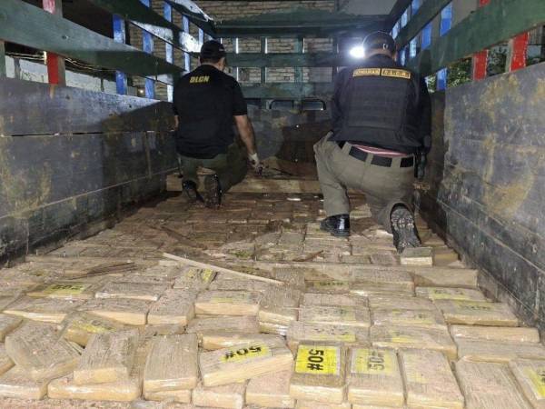 La supuesta droga había sido decomisada por la Dirección de Lucha Contra el Narcotráfico (DLCN).