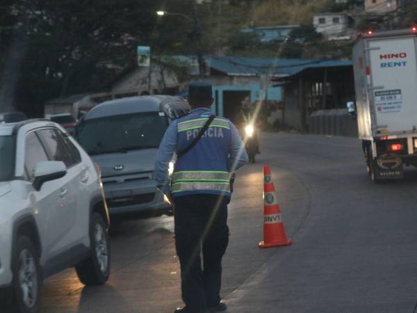 Más de 100 cuerpos de seguridad fueron despalzados a la salida al sur de la capital durante el primer día de la medida Pulso Vial al sur de la capital.