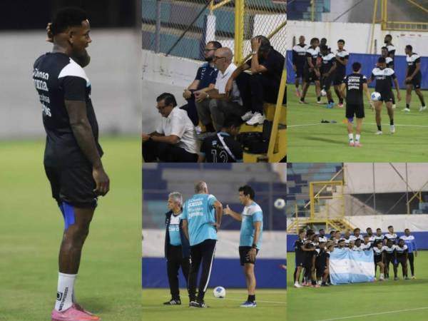 La Selección Nacional de Honduras realizó este miércoles su último entreno previo a enfrentar a Costa Rica en la Eliminatoria Mundialista de Concacaf. Así se vivió la práctica, que contó con visita especial.