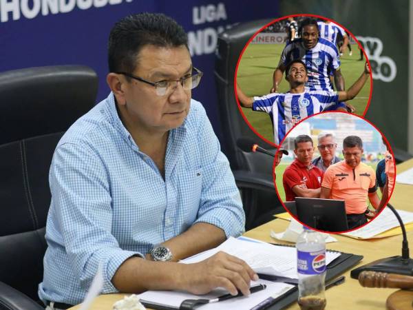 Jorge Herrera se reunió este miércoles en San Pedro Sula con autoridades de la Liga.