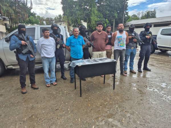 Los cuatro sospechosos fueron arrestados en una aldea de Sonaguera, dónde habrían cometido el crimen.